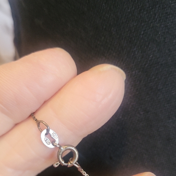 Turquoise and Coral Feather Pendant Necklace - Picture 4 of 4